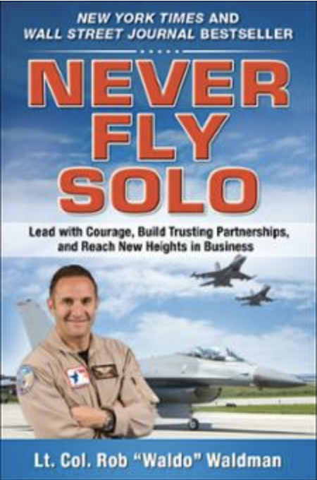 Never Fly Solo - Hardcover Book